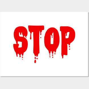 stop Posters and Art